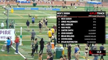 Men's 3k, Heat 1