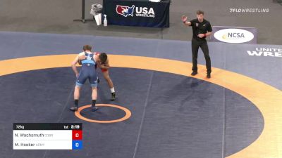 72 kg Consolation - Noah Wachsmuth, COBRA ALL-STARS / Cobra Wrestling Systems LLC vs Michael Hooker, Army (WCAP)