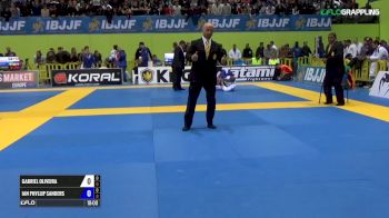 Gabriel Oliveira vs Ian Phyllip Sanders IBJJF 2017 European Championships