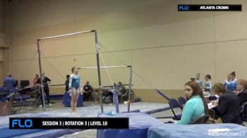 Piper Smith - Bars, First In Flight - 9.575-1st, 2017 Atlanta Crown Invitational
