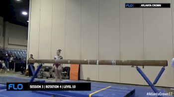 Sydney Bennett - Beam, Everest - 2017 Atlanta Crown Invitational