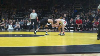 141 lbs Luke Pletcher, Ohio State vs Topher Carton, Iowa