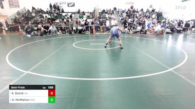 138 lbs Semifinal - Anthony Basile, Xavier vs Derek McMahon, Middletown