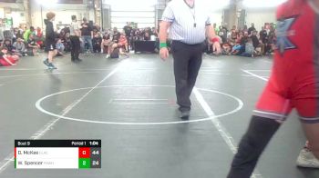 92 lbs Round 3 (8 Team) - Wyatt Spencer, PA Alliance White vs Declan McKee, Elite Athletic Club