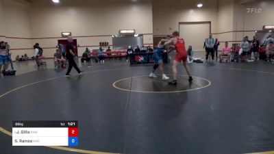 88 kg Quarters - John Gillis, Ringers Wrestling Club vs Sean Ramos, Mad Cow Wrestling Club