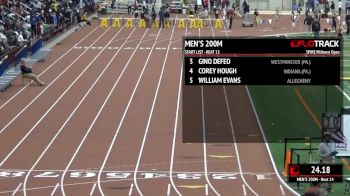 Men's 200m, Heat 15