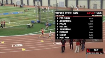 Women's 4x400m Relay, Heat 3