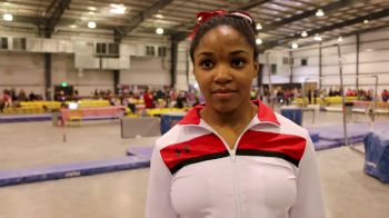 Naomi Morrison On Winning 1st Meet Of The Year & Big 9.7 On Vault - 2017 Fiesta Bowl