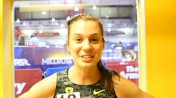 Sam Nadel gets mile win in indoor Oregon debut