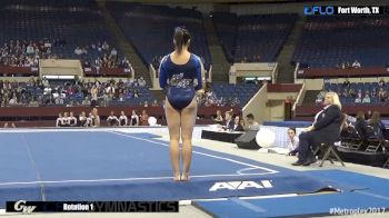 Cydney Crasa - Floor, George Washington - 2017 Metroplex Challenge