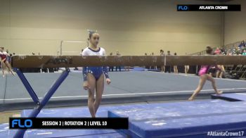 Lali Dekanoidze - Beam, Southeastern - 9.7-1st, 2017 Atlanta Crown Invitational