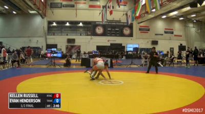 65kg 1/2 Final - Kellen Russell, NYAC vs Evan Henderson, Titan Mercury