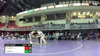 220 lbs Round 1 (8 Team) - Thomas Chikos, Blair vs Eli Franklin, Smith Center