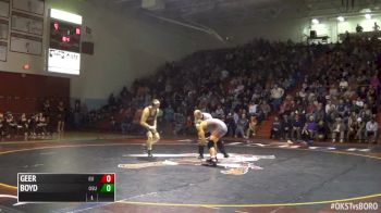 184 lbs Nolan Boyd, Oklahoma State vs Dakota Geer, Edinboro