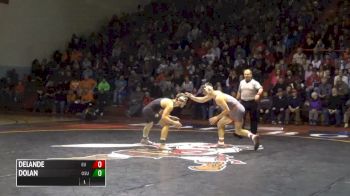 157 lbs David Dolan, Oklahoma State vs Chase Delande, Edinboro