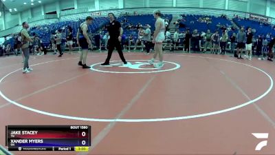 182 lbs Cons. Round 4 - Jake Stacey, TN vs Xander Myers, OH