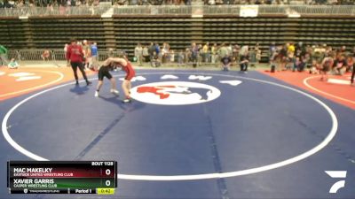 105 lbs Quarterfinal - Mac Makelky, Eastside United Wrestling Club vs Xavier Garris, Casper Wrestling Club