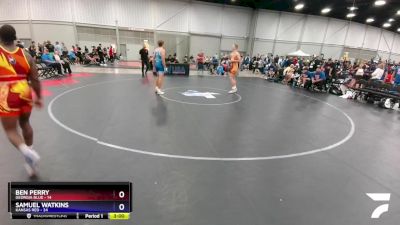 182 lbs Placement Matches (8 Team) - Ben Perry, Georgia Blue vs Samuel Watkins, Kansas Red