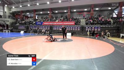 109 lbs Quarterfinal - Emma Baertlein, Southern Oregon vs Paige Morales, Providence (Mont.)