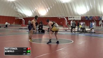 285 3rd Place - Matt Stencel, Central Michigan - Unatt vs AJ Nevills, Nevillls