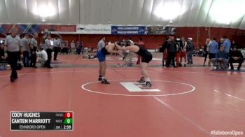 174 5th Place - Cody Hughes, VT Unatt. vs Canten Marriott, Missouri-Unatt.