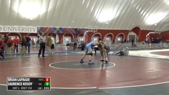 157 5th Place - Brian LaPrade, VT Unatt. vs Laurence Kosoy, Columbia Univ.