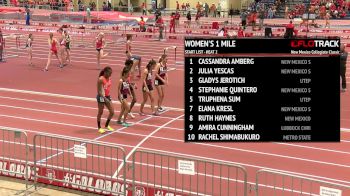 Women's Mile, Heat 2