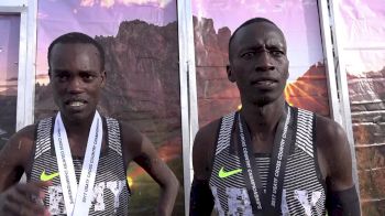 Lenny Korir, Shadrack Kipchirchir worked together to finish 1st, 3rd at US XC