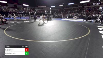 170 lbs Quarterfinal - Sloan Swan, Buchanan (CS) vs Mason Ontiveros, Pitman (SJ)