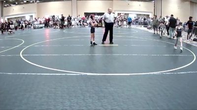 57 lbs Round Of 32 - Levi Kaufman, Roundtree Wr Acd vs Izaiah Alvarado, Threshold WC