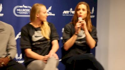 Ekaterini Stefanidi, Sandi Morris on post-Olympic celebration