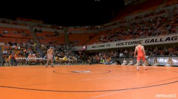 165lbs: Branson Ashworth (Wyoming) vs Chandler Rogers (Oklahoma State)