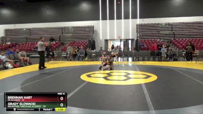 65 lbs Round 1 (8 Team) - Grady Glowacki, Roundtree Wrestling Academy vs Brennan Hart, PA Alliance