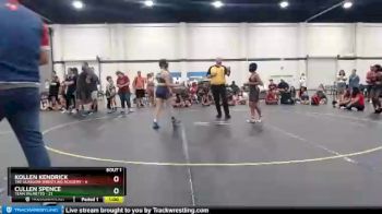 101 lbs Round 1 (3 Team) - Cullen Spence, Team Palmetto vs Kollen Kendrick, The Glasgow Wrestling Academy