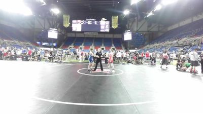 100 lbs Cons 8 #2 - Liam Collins, Minnesota vs Jensen Boyd, Indiana