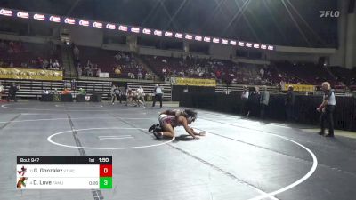 197 lbs Consolation - Glean Gonzalez, Virginia Tech WC vs Dominic Love, Florida A&M