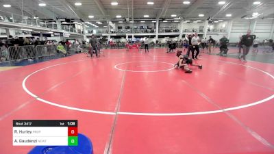 91 lbs Semifinal - Ryan Hurley, Prophecy RTC vs Allen Gaudenzi, Newtown