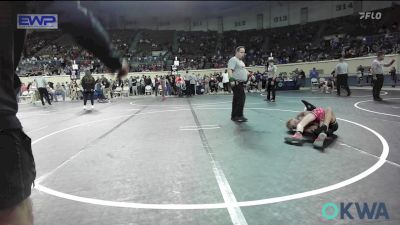 76 lbs Semifinal - Zachary Madrid, Team Tulsa Wrestling Club vs Kale Elledge, F-5 Grappling