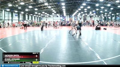 80 lbs Rd# 6- 9:00am Saturday Final Pool - Ryker Leonard, Westshore D.S. vs Jackson Smith, Lions Wrestling Academy