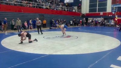 152 lbs Quarterfinal - Damon Michaels, Elizabeth Forward vs Alan Danner, Hampton