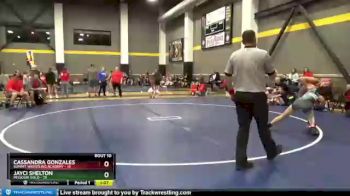 120 lbs Round 2 (12 Team) - Jayci Shelton, Missouri Gold vs Cassandra Gonzales, Summit Wrestling Academy