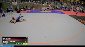 128 lbs Round 2 (4 Team) - Porter Compton, Philomath vs Kai Carson, La Grande