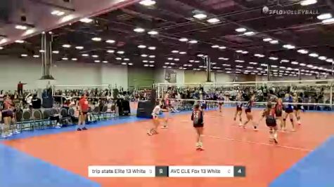 trip state Elite 13 White vs AVC CLE Fox 13 White - 2022 JVA Summerfest presented by Nike