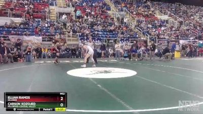 120 lbs 5th Place Match - Carson Kozojed, Hillsboro-Central Valley vs Elijah Ramos, Killdeer