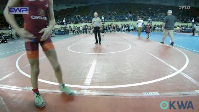 86 lbs Consolation - Roman Tyler, Berryhill Wrestling Club vs Hudson Glover, Sperry Wrestling Club