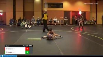 46 lbs Round 1 (3 Team) - Caden Senzig, The Untouchables Purple vs Cooper Corona, RIOT ROOM