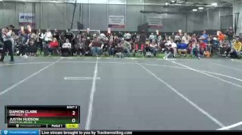 126 lbs Round 1 (8 Team) - Justin Hudson, Dakota Hillbillies vs Damion Clark, Iowa Gold