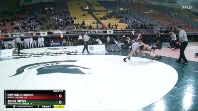 174 lbs Placement Matches (16 Team) - Payton Geigner, North Central vs Eddie Simes, Wisconsin-La Crosse