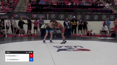 45 kg Rnd Of 32 - Onofre Gonzales, Black Fox Wrestling Academy vs Ethan Humphrey, Big Game Wrestling Club