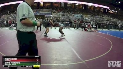 1A 220 lbs Semifinal - David Mercado, North Bay Haven vs Ralph Riche, Key West